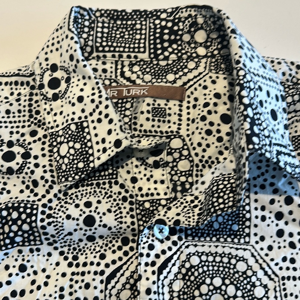 Mr. Turk Men’s Short Sleeve Button Down Shirt